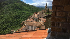house in the medieval village Apricale